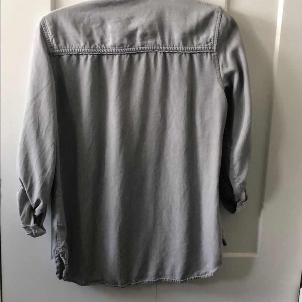ZARA gray button down - Picture 5 of 5